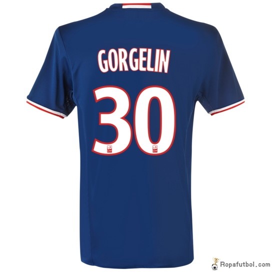 Camiseta Lyon Replica Segunda Ropa Gorgelin 2016/17 Azul